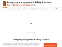 Tablet Screenshot of ems-solutionsinc.com